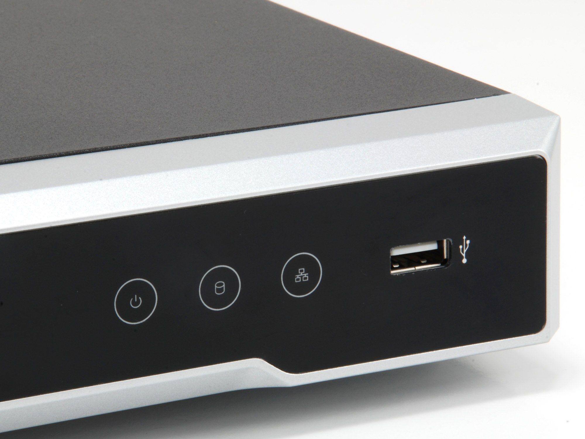 Gravador de Vídeo em Rede (NVR) LEVELONE NVR-0508 (8 Canais - 8 Portas PoE - H.265/H.264 - Preto) — miniatura 3