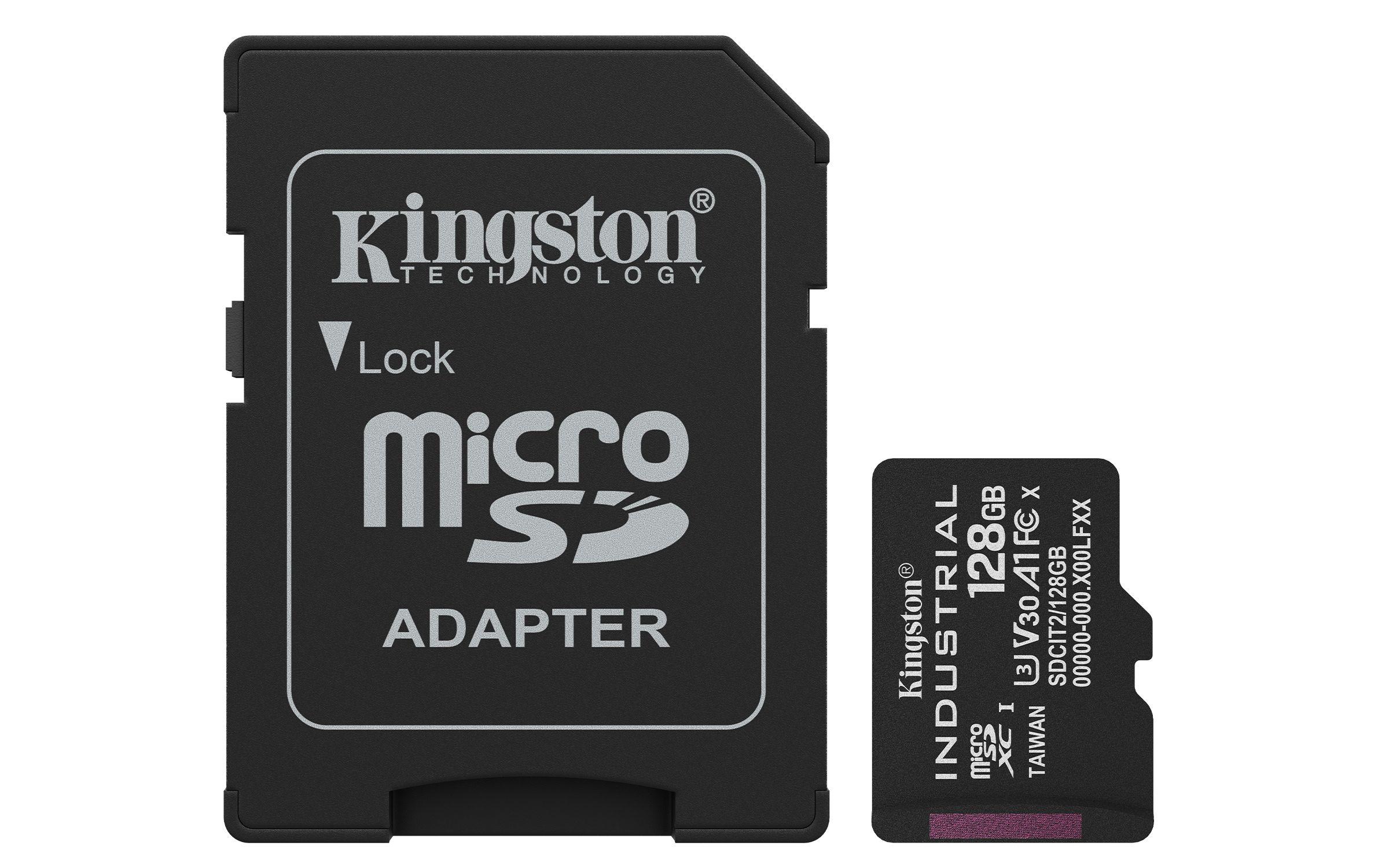 Cartão de Memória KINGSTON SDCIT2/128GB (128GB - Classe 10 - 100 MB/s - Preto)
