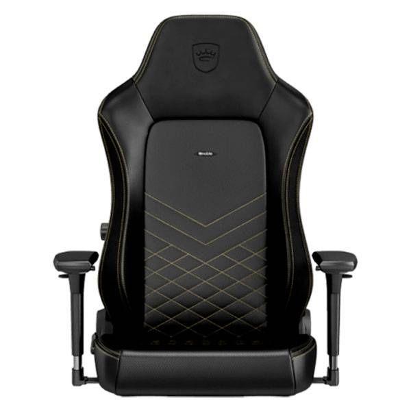 Cadeira Gaming NOBLECHAIRS HERO (150 kg - Até 8 cm - 4D - Preto/Dourado), miniatura 3