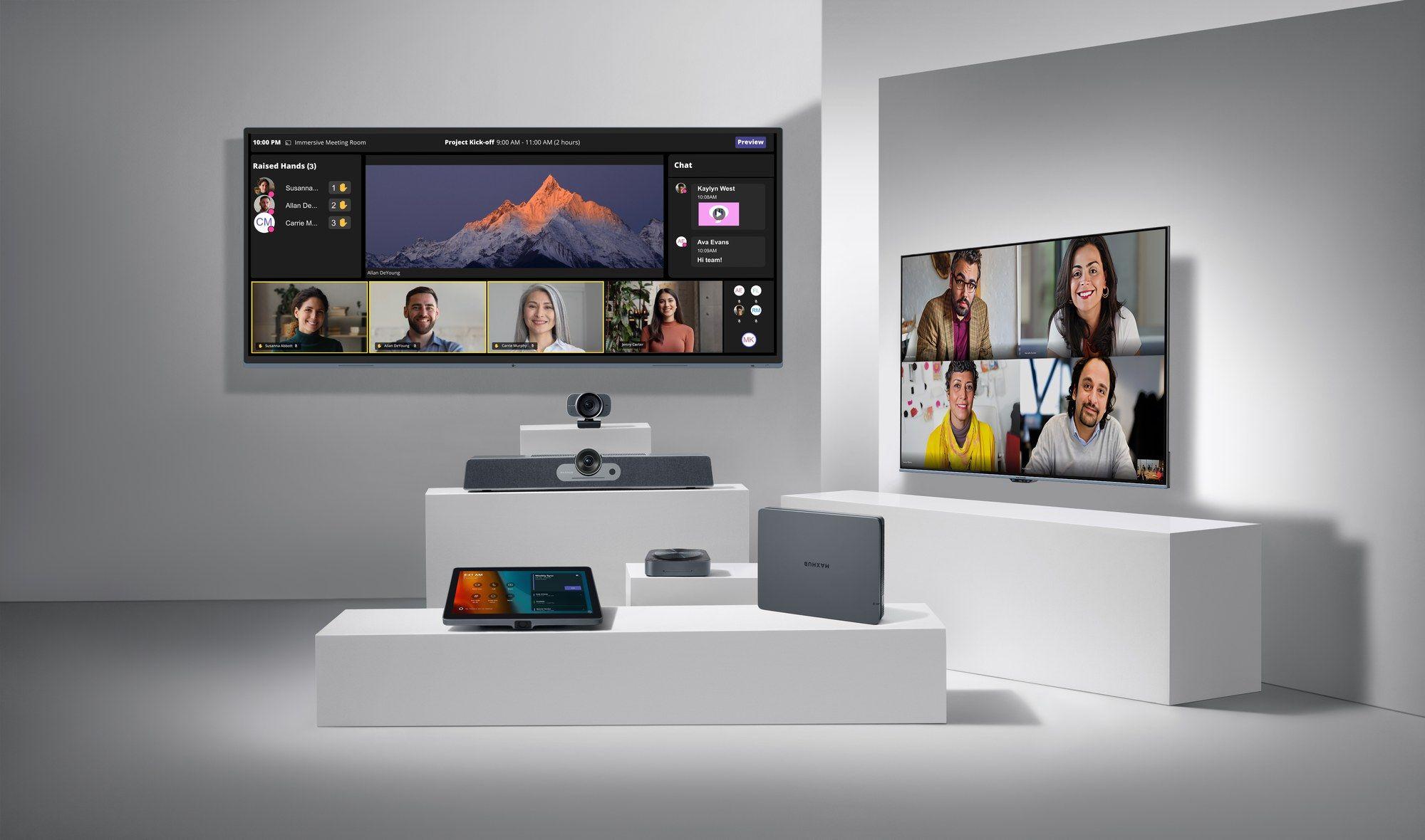 Sistema de Videoconferência MAXHUB XCORE KIT (Monitor tátil 10,1" Full HD - Preto/Cinzento) — miniatura 2