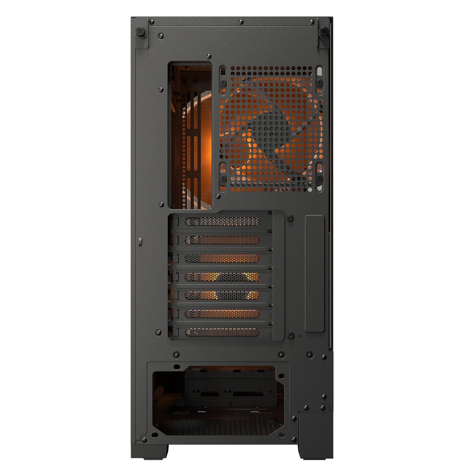 Caixa de Computador COUGAR Airface 180 CGR-5VA4B-RGB (ATX, CEB, Micro ATX, Mini-ITX - Midi Tower - 17 cm - Preto), miniatura 9