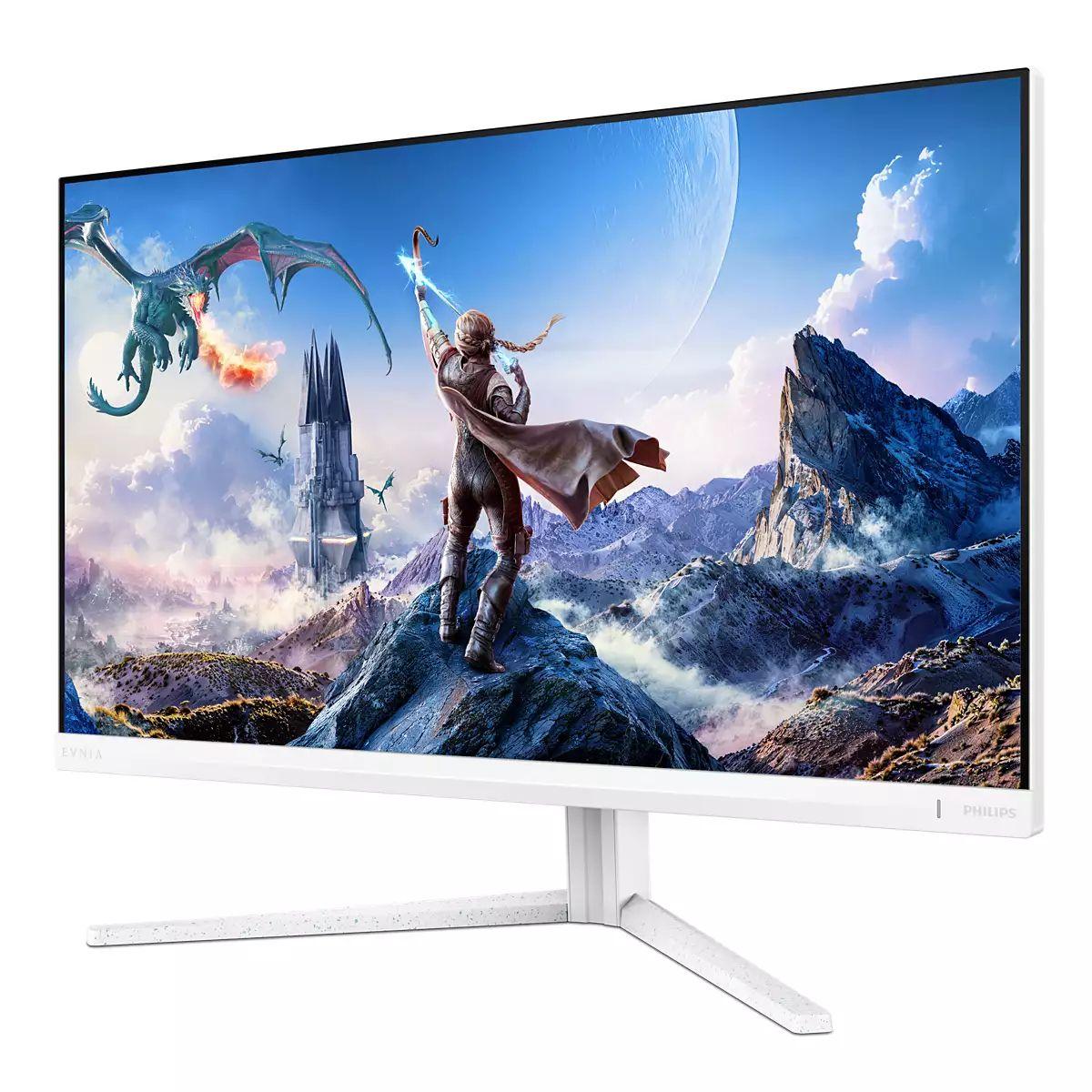 Monitor PHILIPS Evnia 27M2N5901A/00 (27" - Fast IPS - 320 Hz - Branco) — miniatura 8