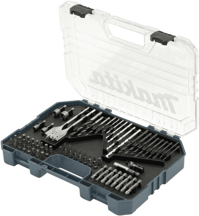 Conjunto de Brocas e Pontas MAKITA E-16988 (25 mm e 50 mm - Azul e Preto)