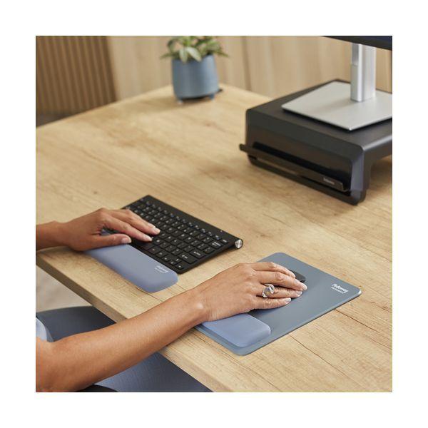 Apoio de Pulso para Teclado FELLOWES Breyta Compact (Azul-marinho/Azul-claro) — miniatura 3