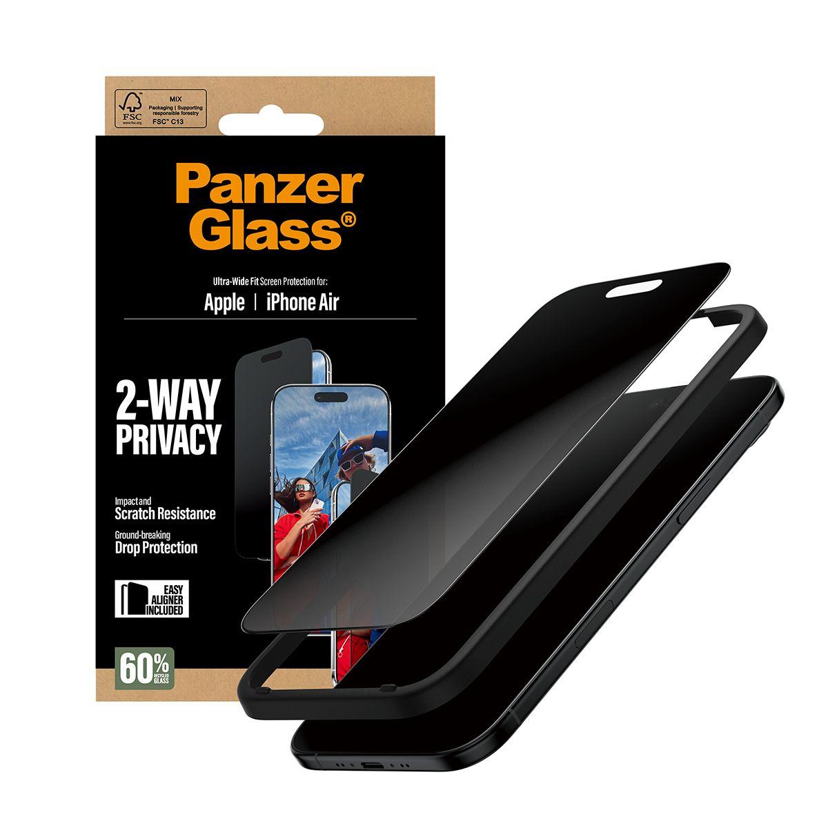 Película de Privacidade PANZERGLASS PG74944 (Apple - Transparente) — miniatura 6