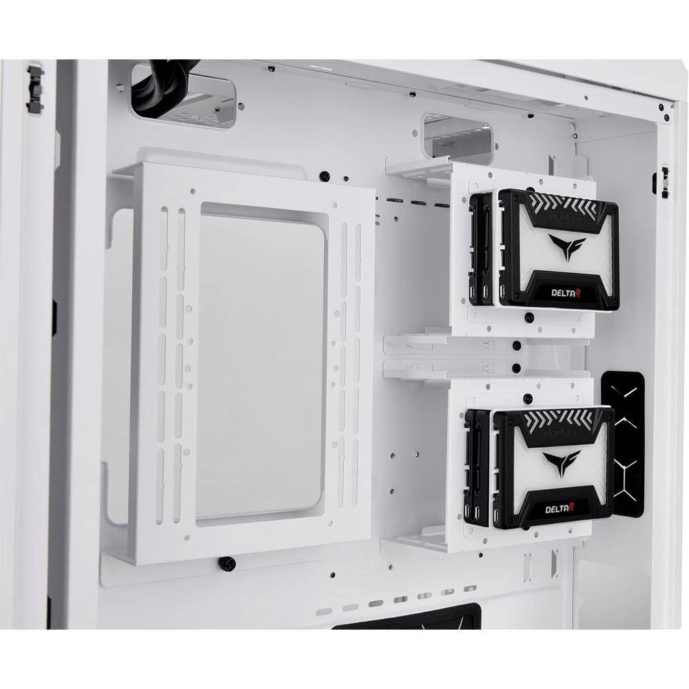 Caixa PC THERMALTAKE CTE C700 Air Snow (Midi Tower - Ferro, ABS - 19 cm - Branco) — miniatura 5