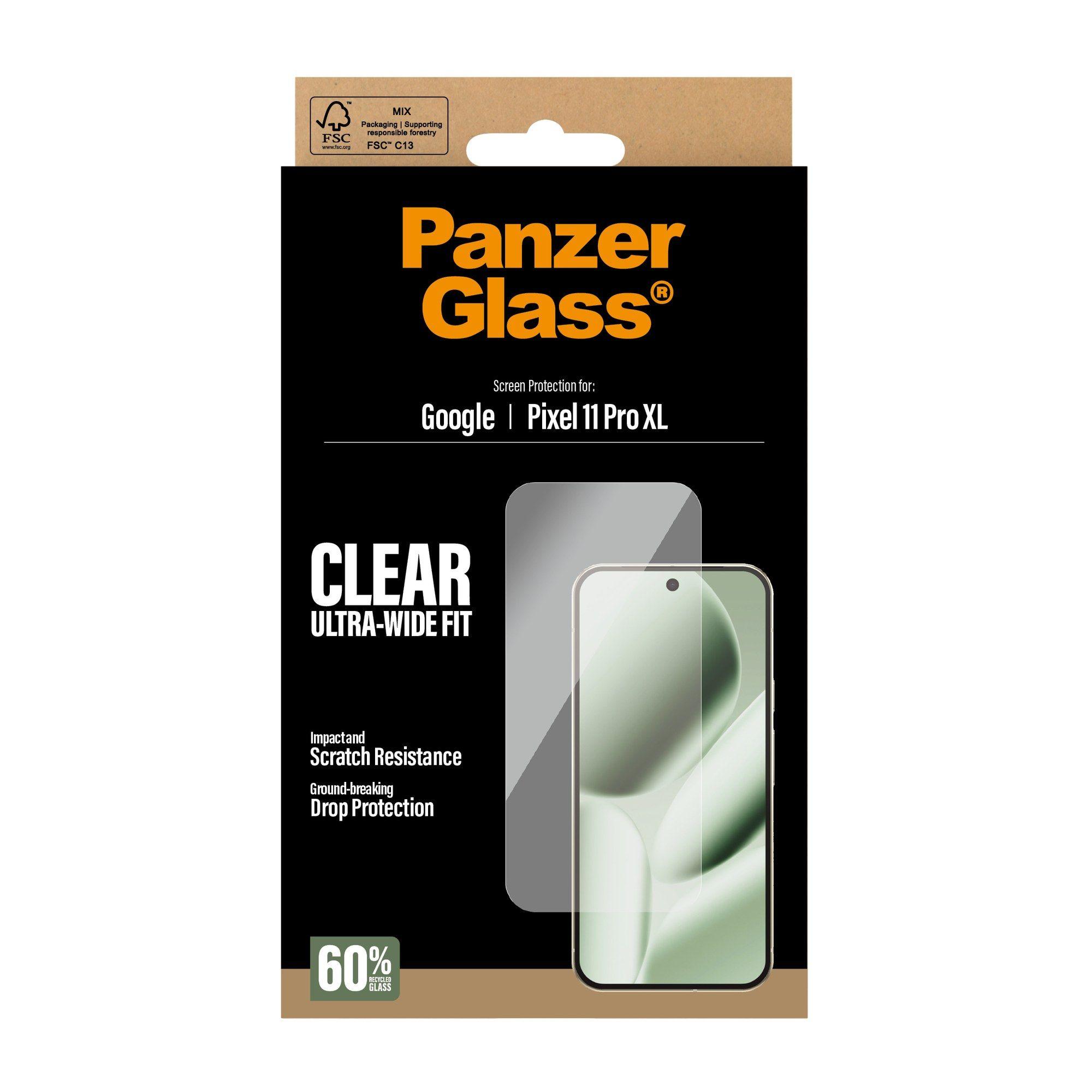 Protetor de Ecrã PANZERGLASS Google Pixel 11 Pro XL (Google Pixel 11 Pro XL - Google - Transparente) — miniatura 3