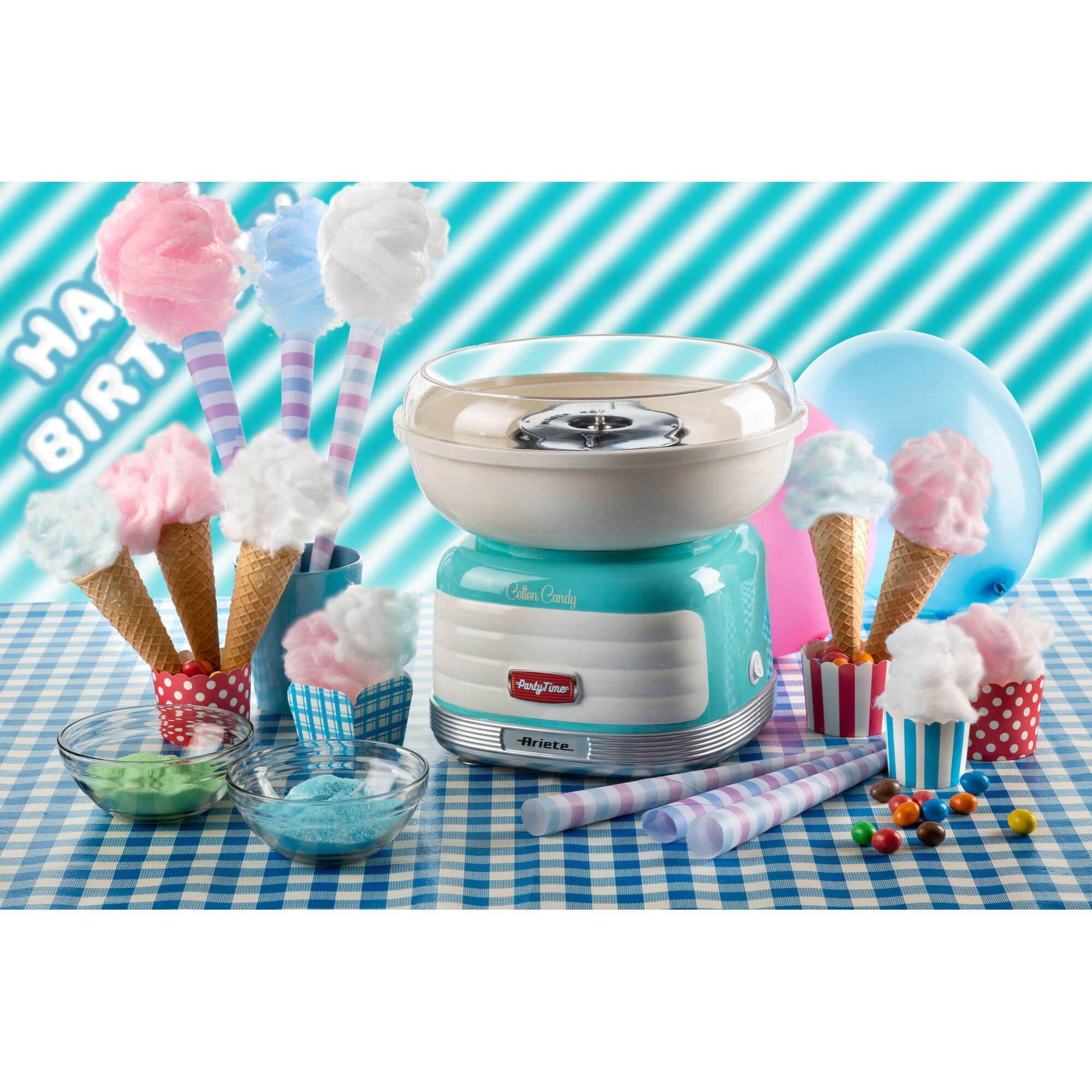 Máquina de Algodão Doce ARIETE 2973 (Altura 26,5 cm - Azul, Prateado e Branco) — miniatura 4