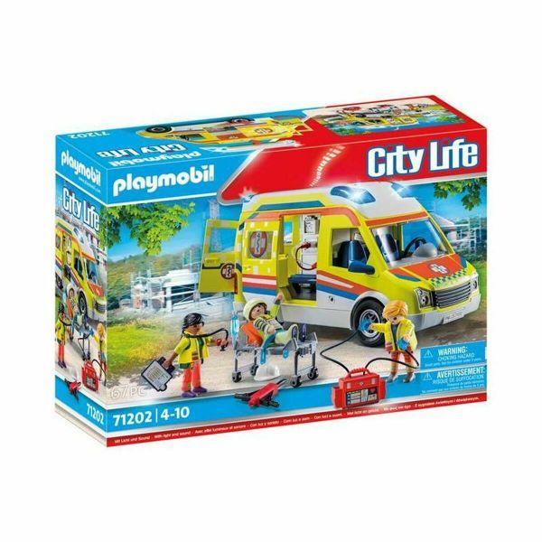 Ambulância PLAYMOBIL 71202 (4 a 10 anos - Multicor)
