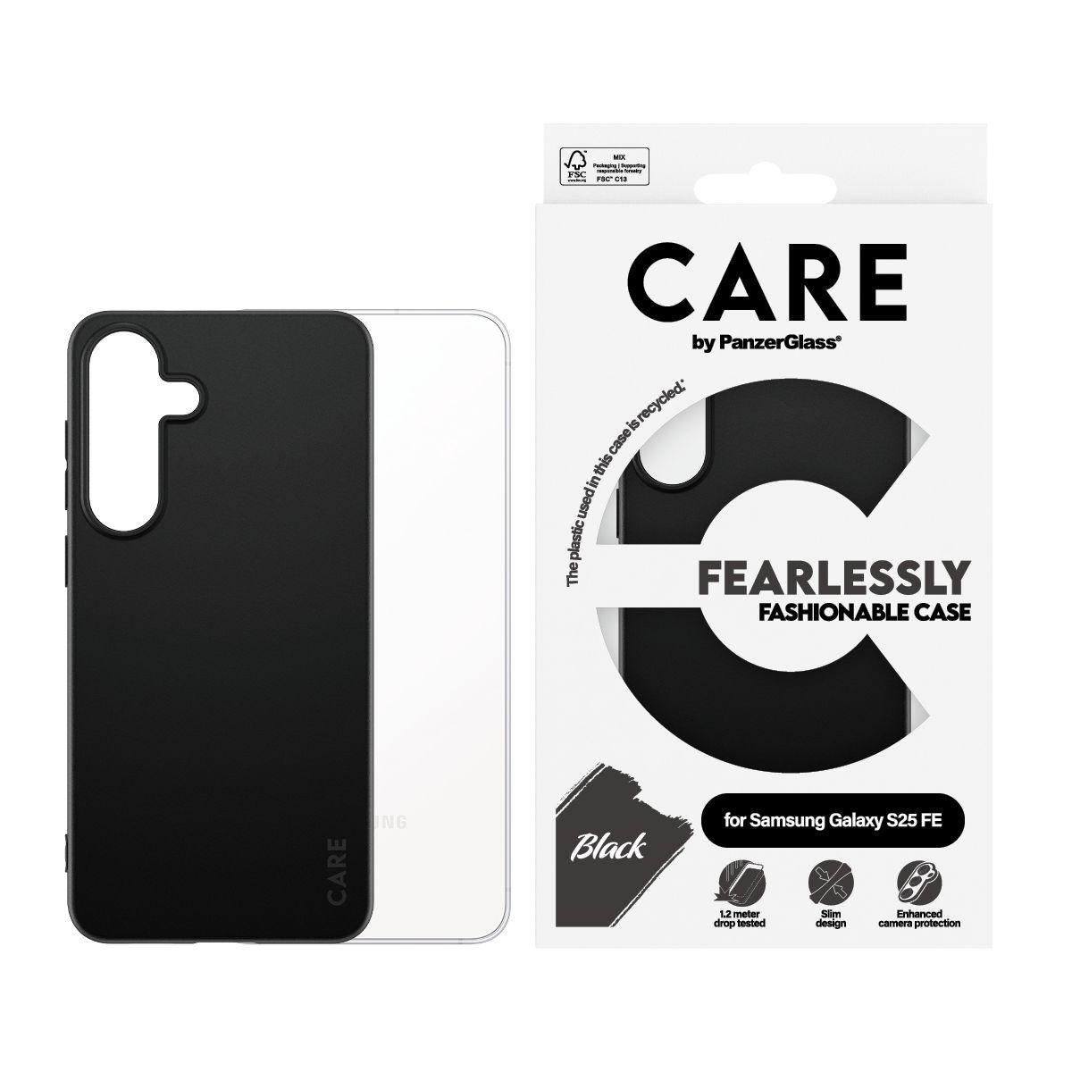 Capa PANZERGLASS CARE TPU Case para Samsung Galaxy S25 FE 5G (Samsung Galaxy S25 FE 5G - Samsung - Preto), miniatura 2