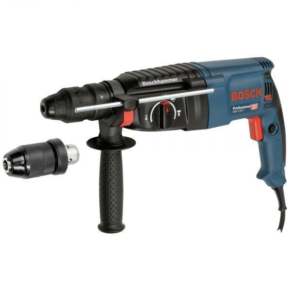 Martelo Perfurador BOSCH GBH 2-26 F Professional (Preto e Azul), miniatura 2