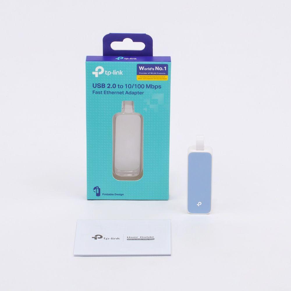 Adaptador de Rede TP-LINK UE200 (PC/Laptop - Branco e Azul) — miniatura 6