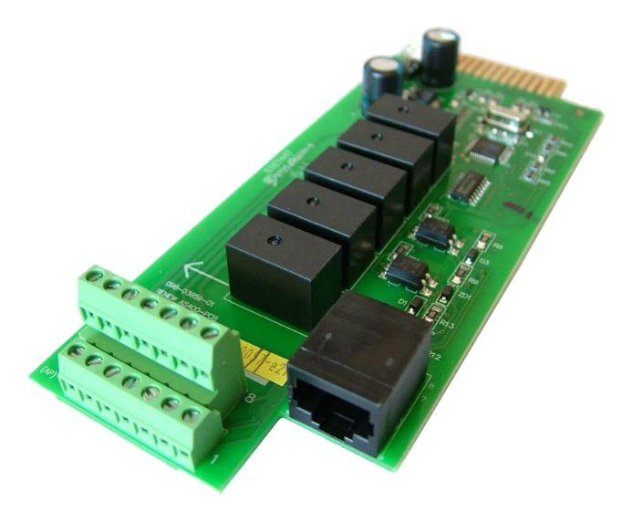 Cartão de Relé LEVEL ONE UAC-DCC01 (LevelOne UPS-2100 Series - Preto)