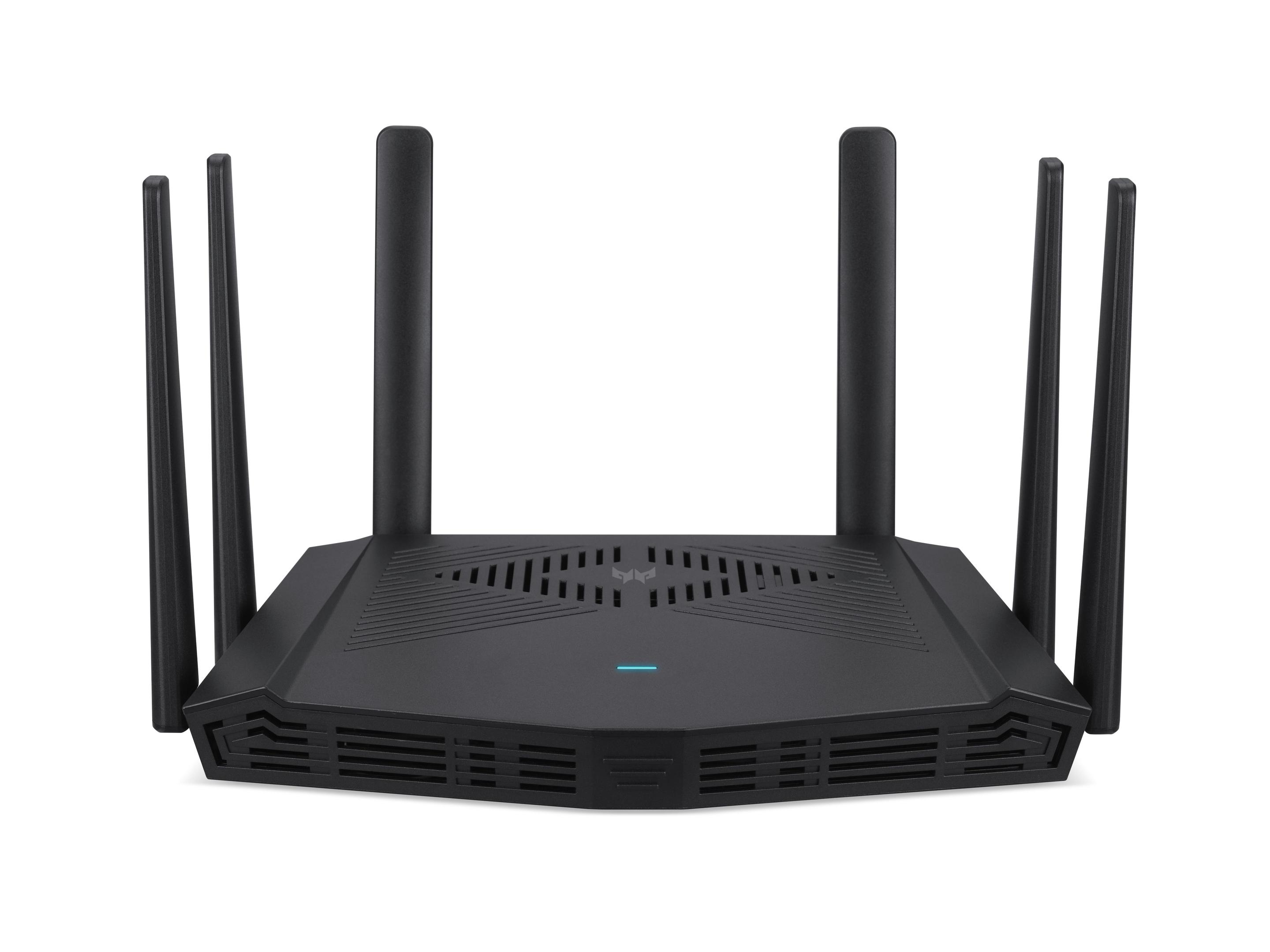 Router ACER Predator Connect W6x (Wi-Fi 6 - 6000 Mbit/s - Dual-band - Preto)