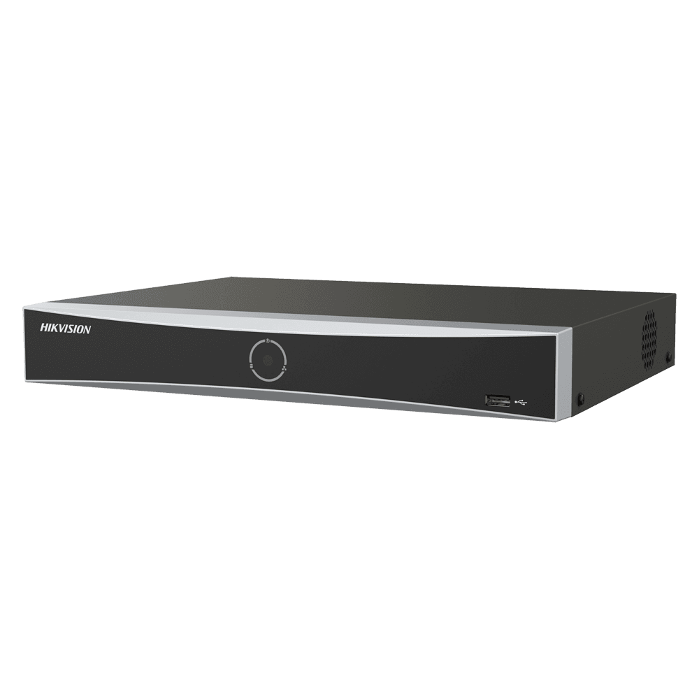Gravador NVR HIKVISION DS-7608NXI-K1/VPro (8 Canais IP - 4K - Preto)