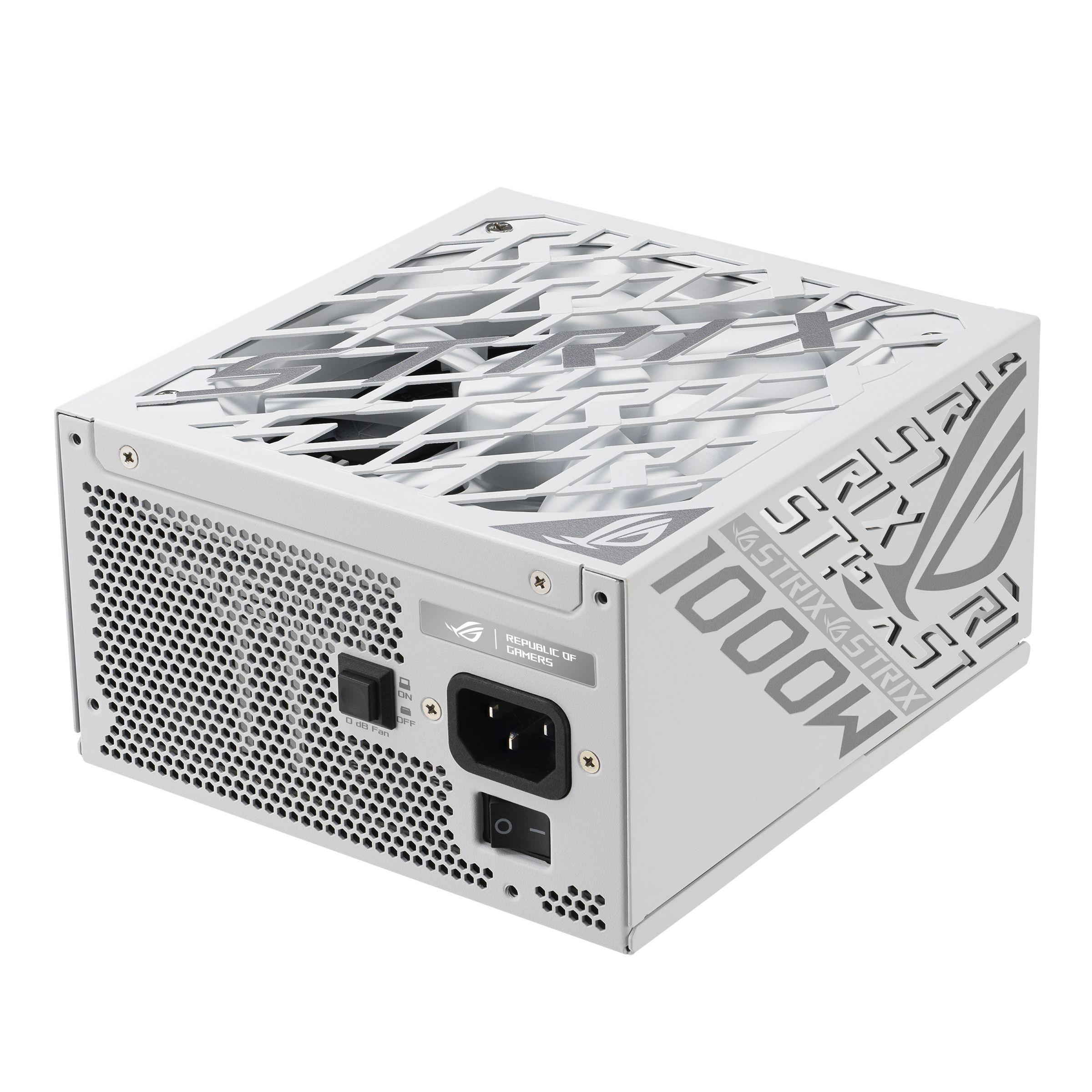 Fonte de Alimentação ASUS ROG STRIX 1000P Gaming White Edition (ATX - 1000 W - 80 Plus Platinum - Branco), miniatura 8