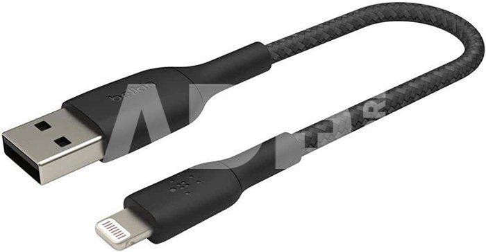 Cabo USB-A para Lightning BELKIN CAA002bt0MBK (0,15 m - USB-A - Preto), miniatura 2