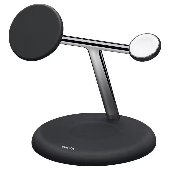 Carregador sem fios 3 em 1 BELKIN WIZ023vfBK (Qi2 e MagSafe - Preto), miniatura 3