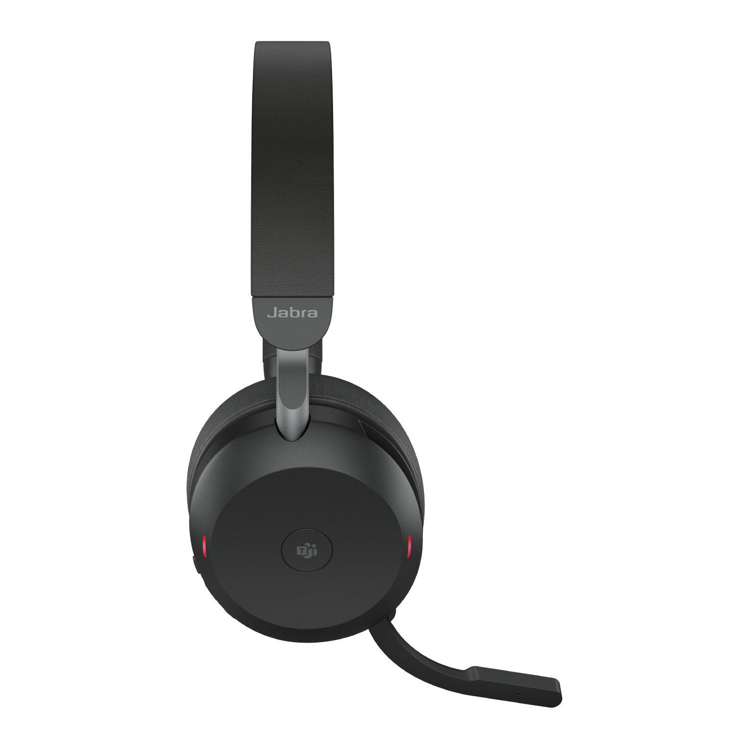 Headset JABRA Evolve2 75 MS Stereo (Binaural - Sem fios - Supra-aural - Preto) — miniatura 2