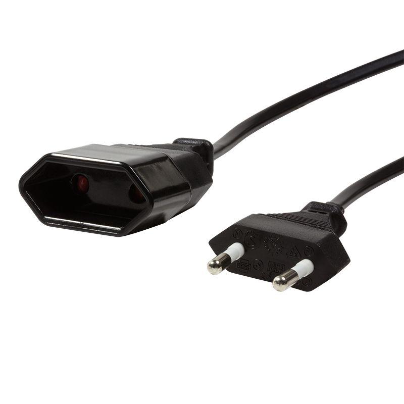 Cabo de Extensão de Alimentação LOGILINK CP124 (3 m - CEE 7/16 - Preto), miniatura 3
