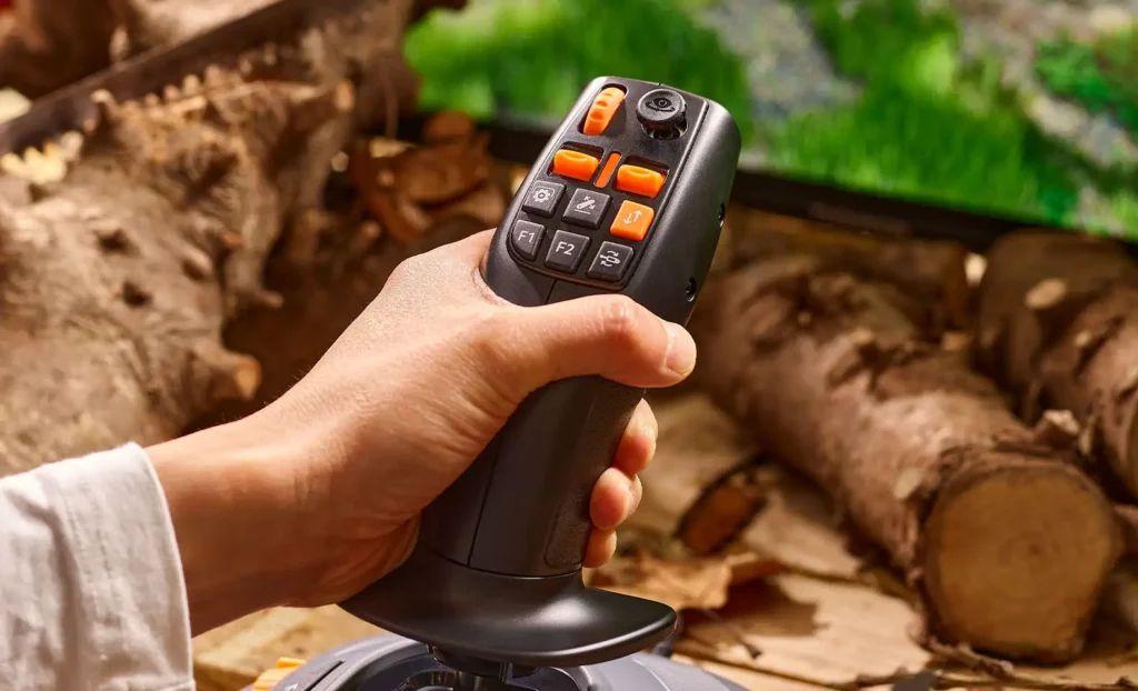 Joystick THRUSTMASTER SimTask FarmStick X (Com fios - Preto e Cinzento) — miniatura 5