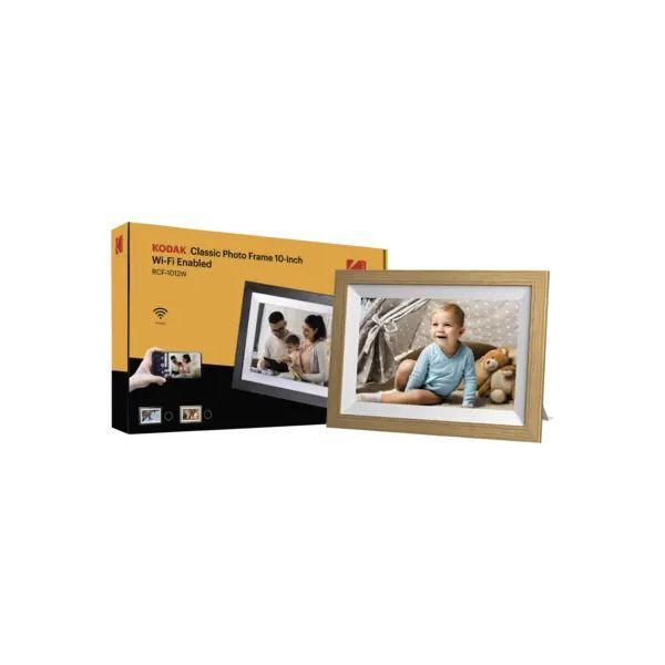 Moldura Digital KODAK RCF-1012W BW (1280 x 800 pixels - Wi-Fi, USB - Branco) — miniatura 2