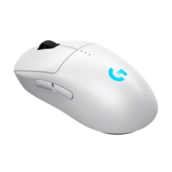 Rato LOGITECH G PRO 2 LIGHTSPEED (Ambidestro - 100-44000 DPI - Ótico - Branco) — miniatura 3