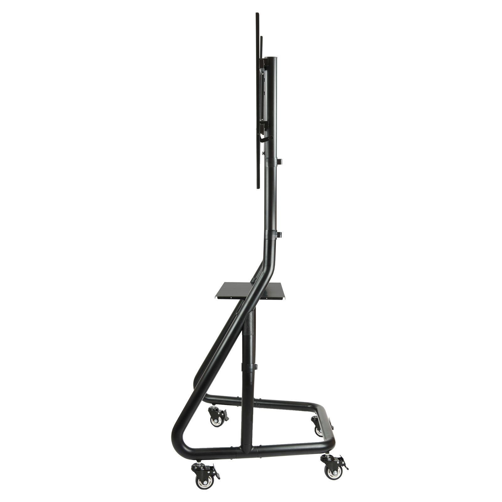 Suporte de Chão para TV TOOQ FS20200M-B (1000 x 600 mm - 400 x 400 mm - 2,67 m - Preto), miniatura 4