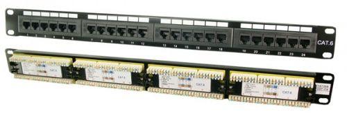 Painel de Ligações LOGILINK NP0004 (19 polegadas - Preto)