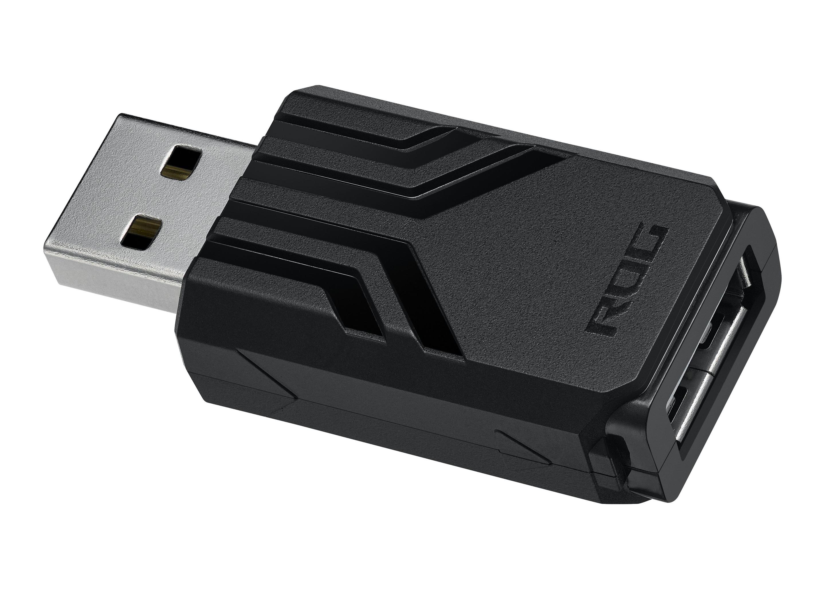 Adaptador de Taxa de Atualização ASUS ROG Polling Rate Booster (USB - Preto)