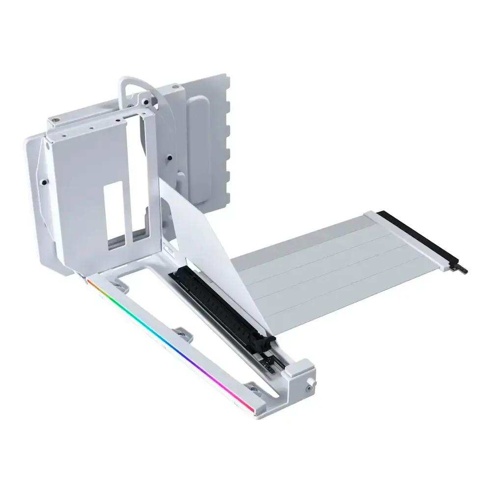 Suporte Vertical para Placa Gráfica LIAN LI V4 (Branco), miniatura 2