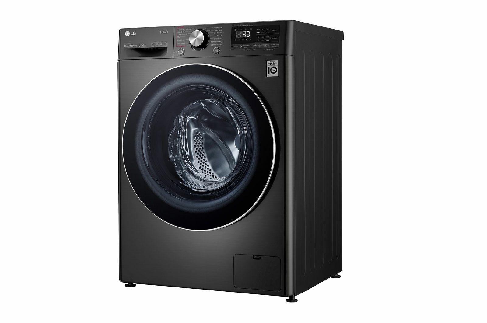 Máquina de Lavar Roupa Independente LG F6WV710P2S (1600 RPM - A - B - Preto/Inox), miniatura 10