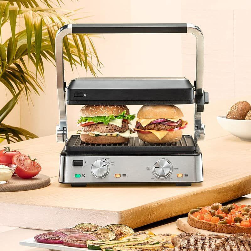 Grelhador Elétrico BRAUN MultiGrill 7 CG7020 (Altura 17,3 cm - Preto/Inox), miniatura 8