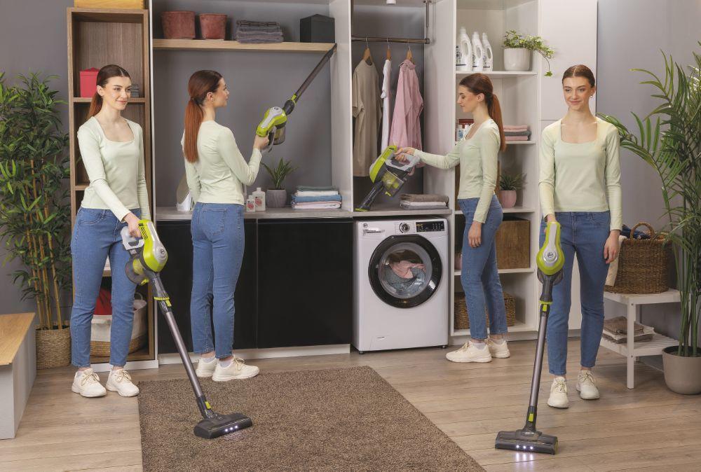 Aspirador Vertical HOOVER HF110H011 (Altura 112 cm - Cinzento/Lima) — miniatura 11