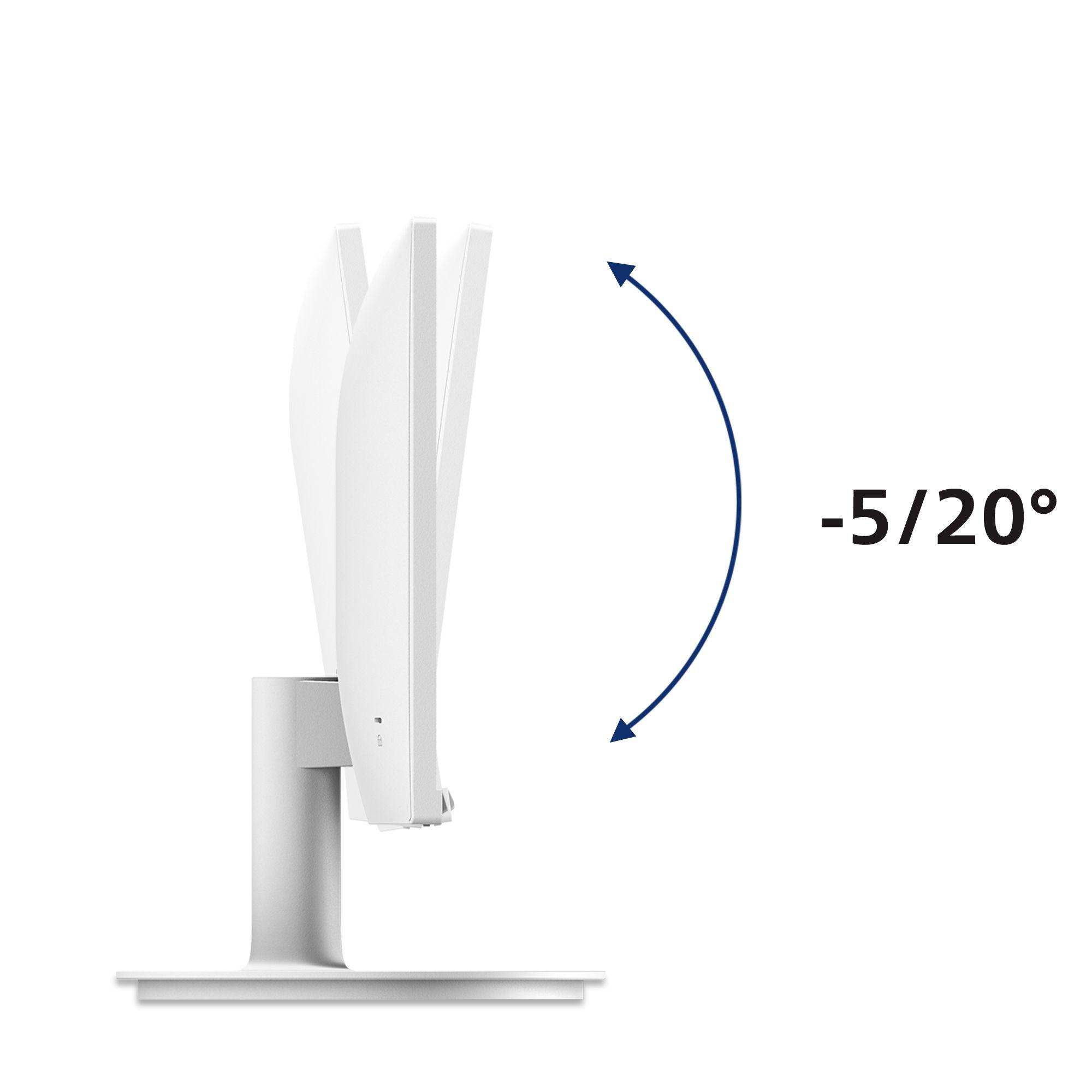 Monitor PHILIPS 241V8AW/00 (23,8" - IPS - 75 Hz - Branco) — miniatura 3