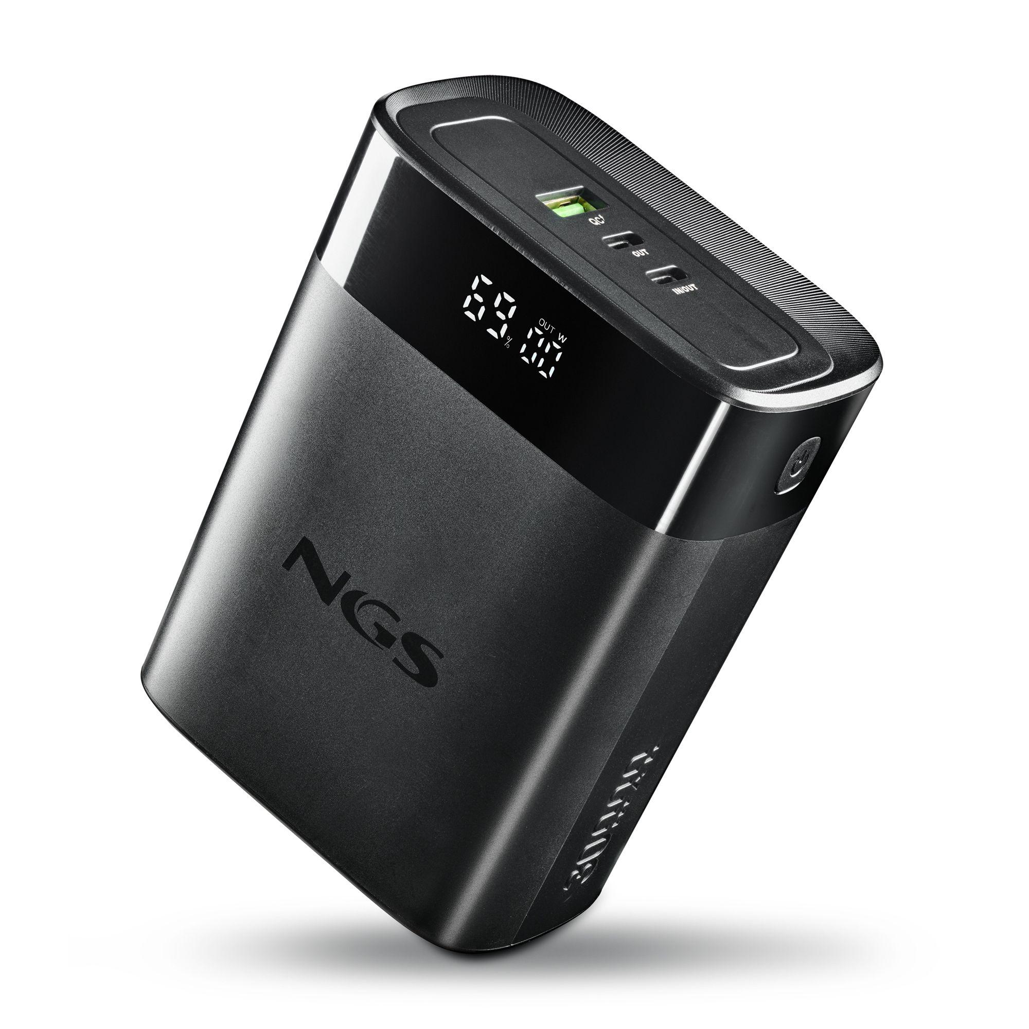 Bateria Externa NGS TWIX30 (30000 mAh - 111 Wh - USB Type-C - Preto) — miniatura 2
