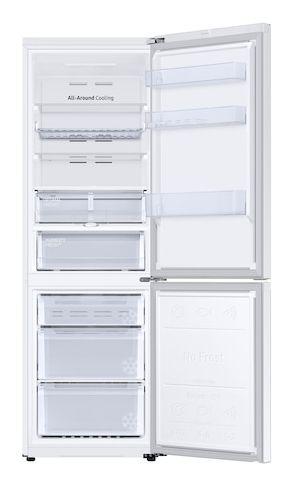 Frigorífico Combinado Independente SAMSUNG RB34C605CWWEF (344 L - SmartThings - 185,3x59,5x65,8 cm - Branco) — miniatura 3