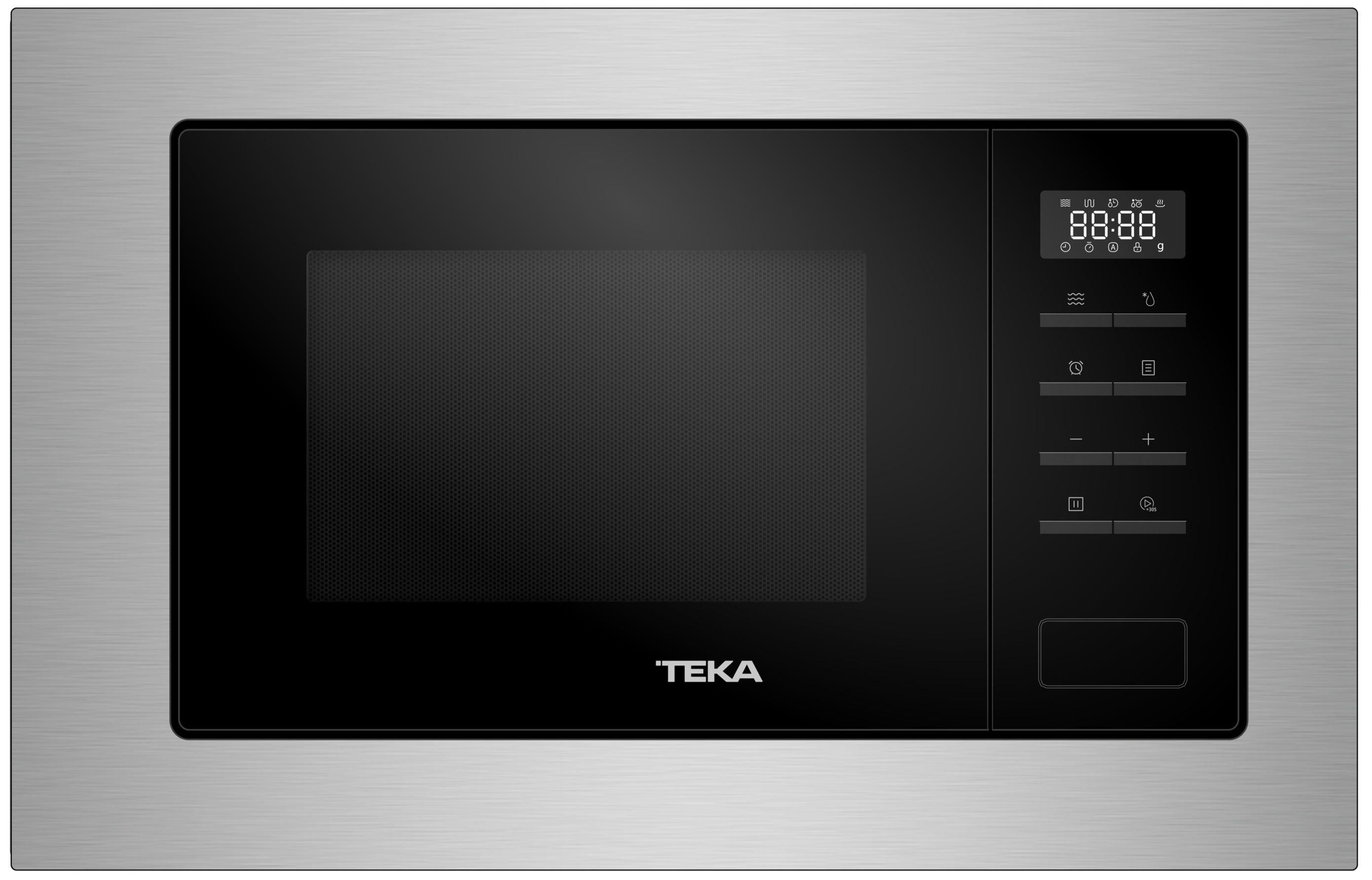 Micro-ondas Encastre TEKA MSEG 620 BK-SS (800 W - 1000 W - 20 L - Preto/Inox)
