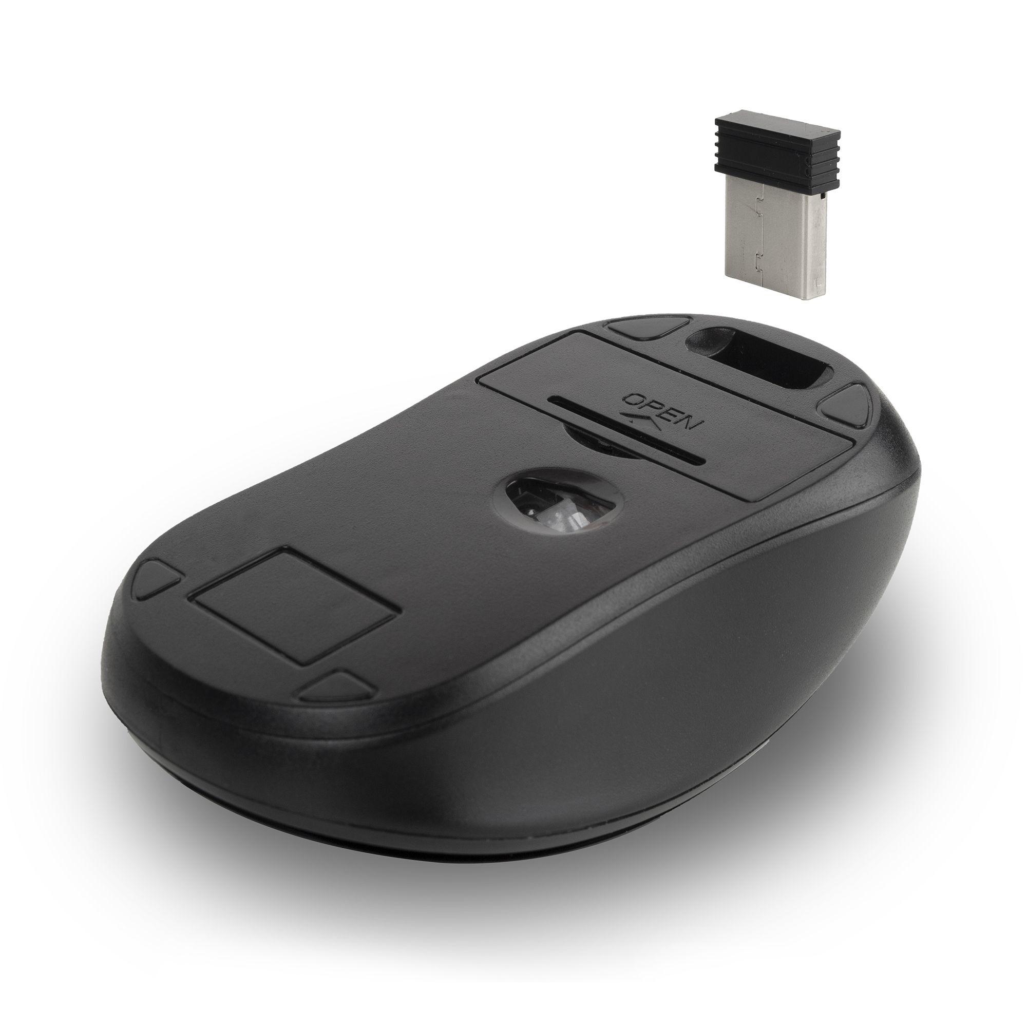 Teclado e Rato NGS Euphoria Kit (Espanhol - Tamanho completo - RF Wireless - Preto), miniatura 8