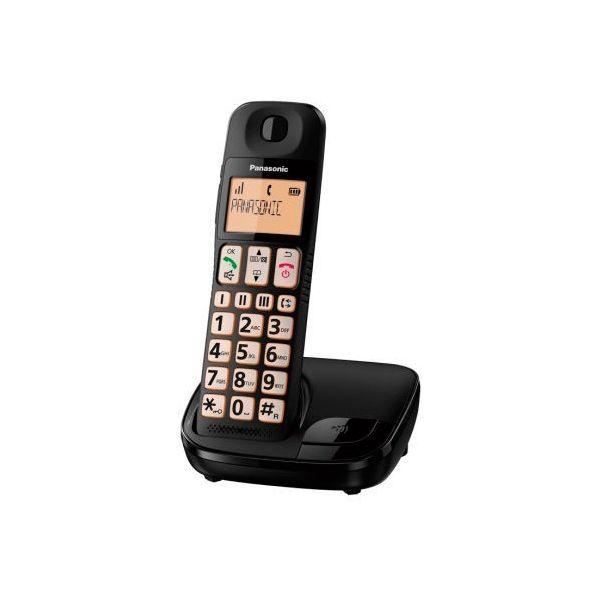 Telefone Sem Fios PANASONIC KX-TGE310SPB (10 h - Preto), miniatura 2