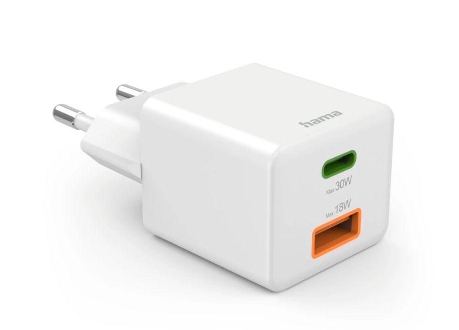 Carregador de Smartphone HAMA 00201992 (30 W - Branco), miniatura 2