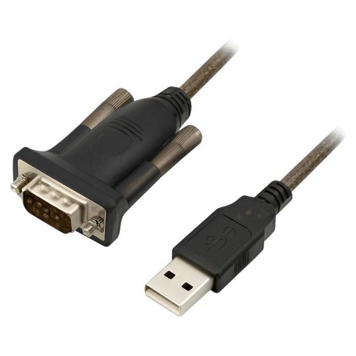Cabo Conversor EWENT EW1116 (1,5 m - 9 Sub-D - Preto) — miniatura 2