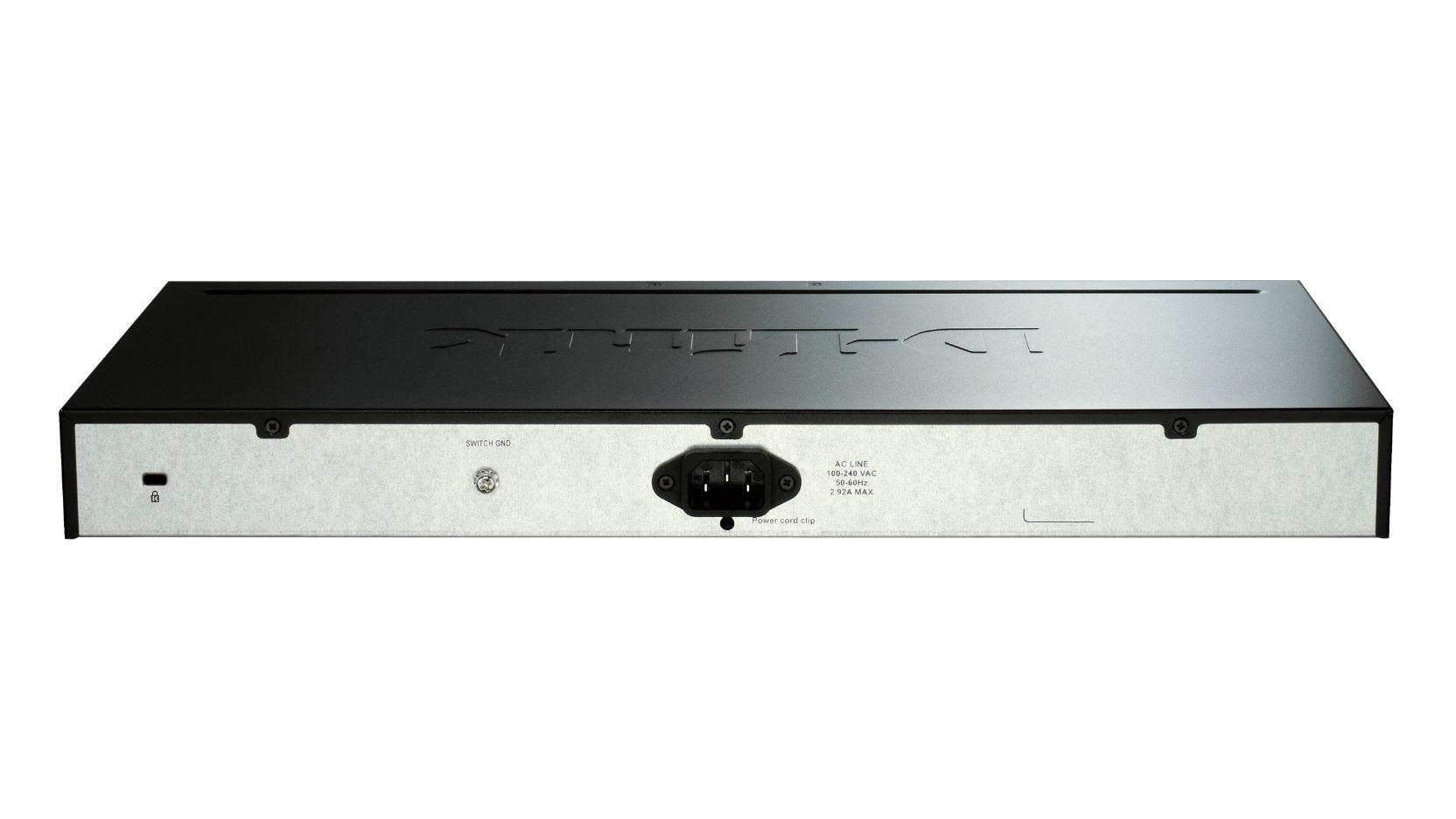 Switch Gerido D-LINK DGS-1510-20/E (Gigabit Ethernet - 1,5 MB - 76 Gbit/s - Cinzento) — miniatura 6