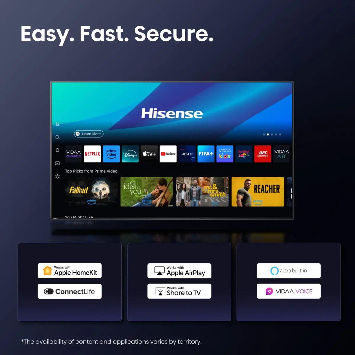 Televisor HISENSE 85E77Q PRO (85" - QLED - 144 Hz - Preto) — miniatura 9