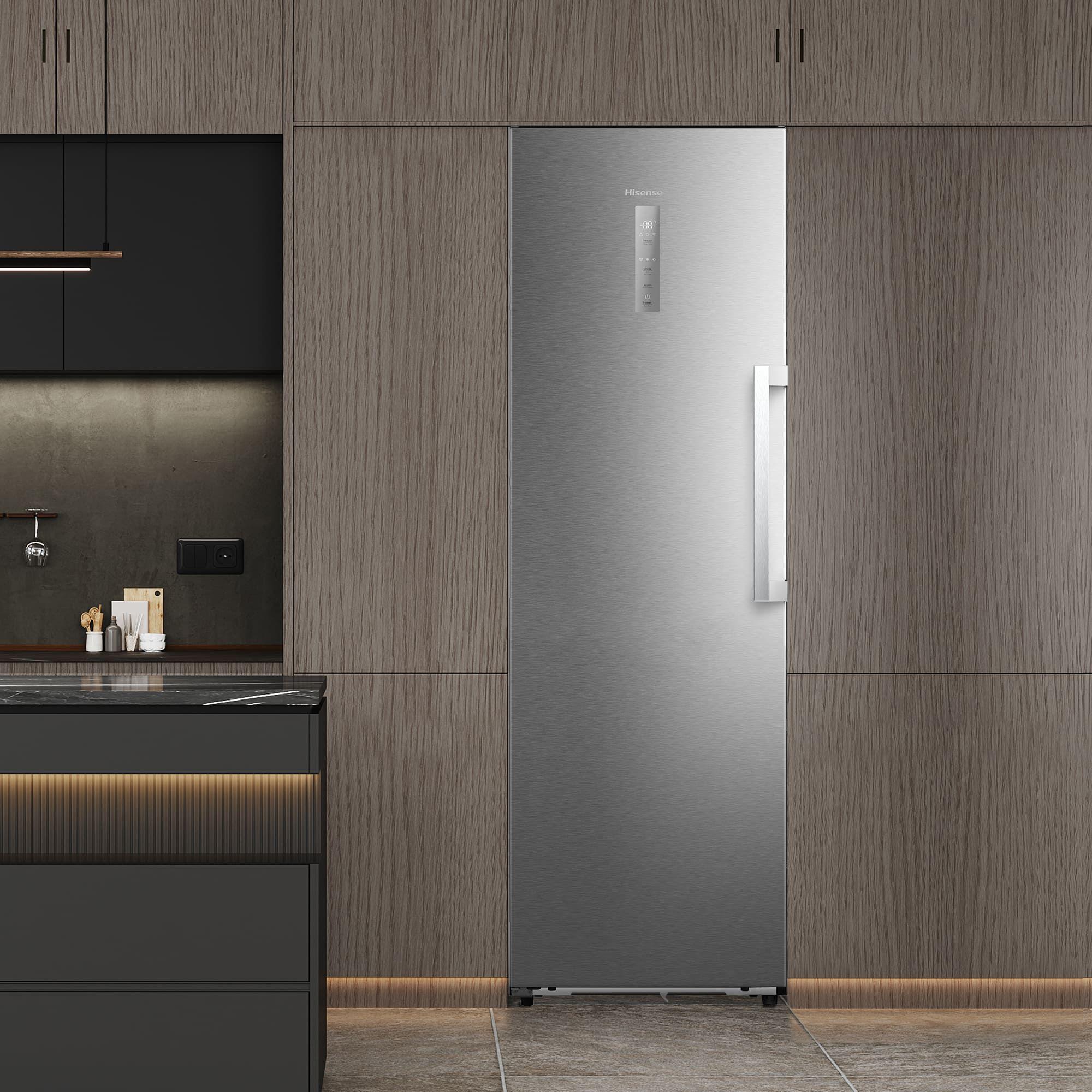 Arca Vertical Independente HISENSE FT3K310SAIE1 (Altura 185,6 cm - 186 cm - 60 cm - Inox) — miniatura 4