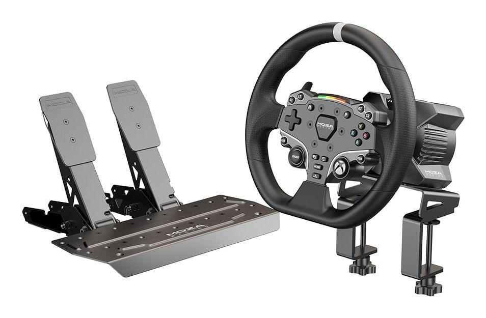 Volante e Pedais MOZA RACING RS053 (Xbox - Com fios - USB - Preto), miniatura 2