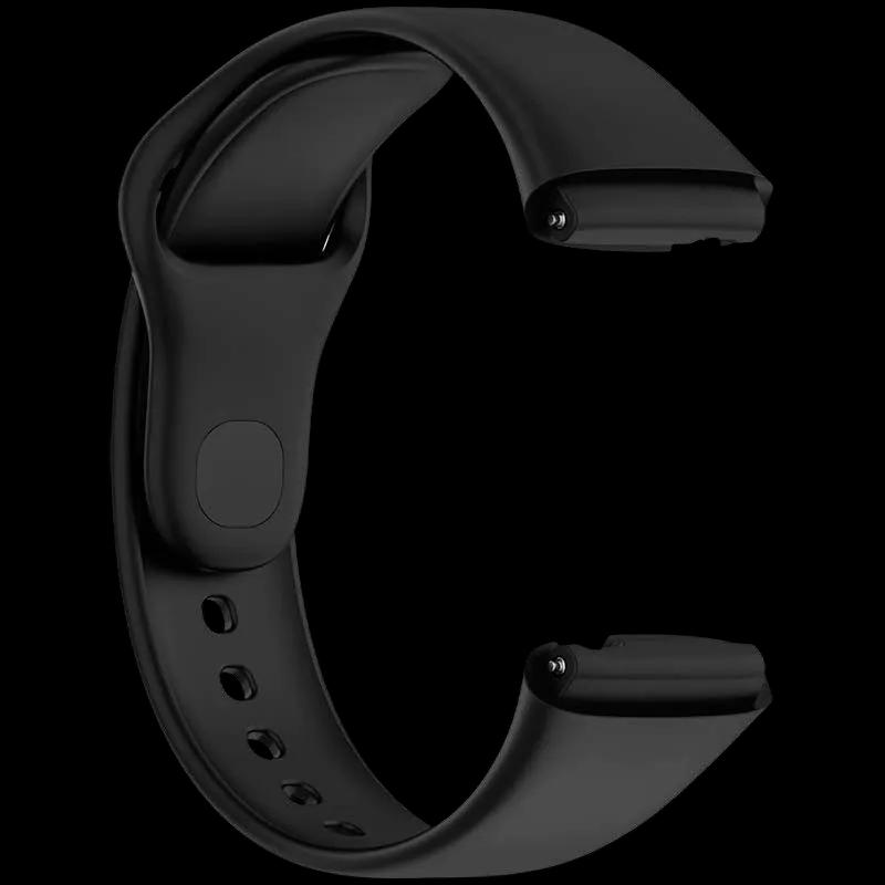 Pulseira de Substituição CROCOCASE Xiaomi Redmi Watch 3 Active (Silicone - Preto), imagem 1
