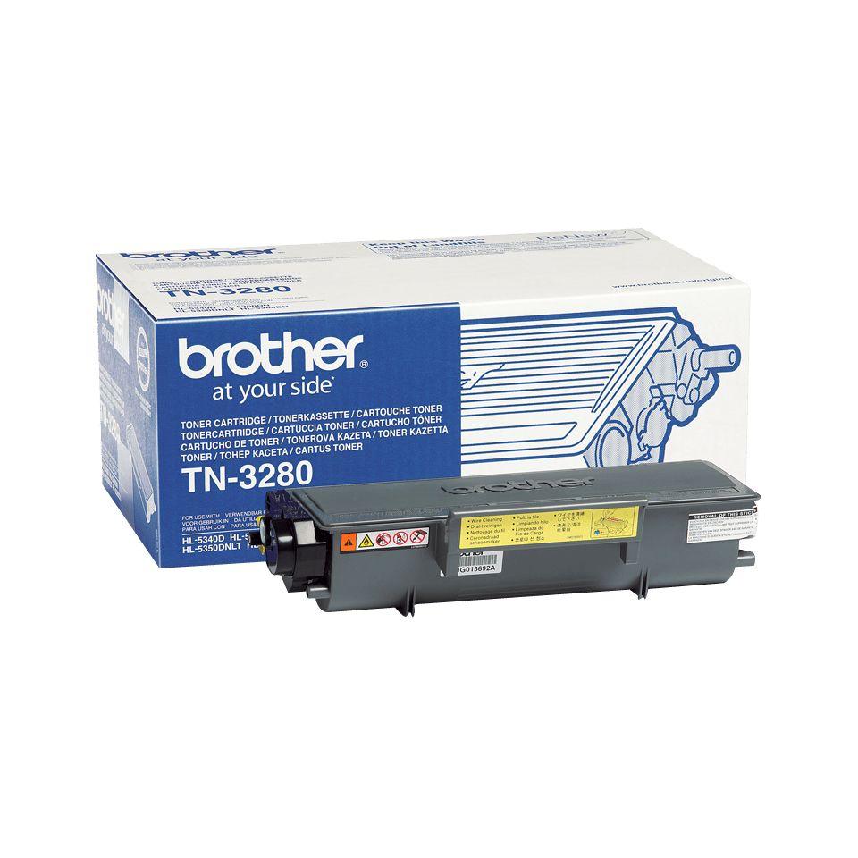 Toner BROTHER TN-3280 (8000 páginas - Preto)