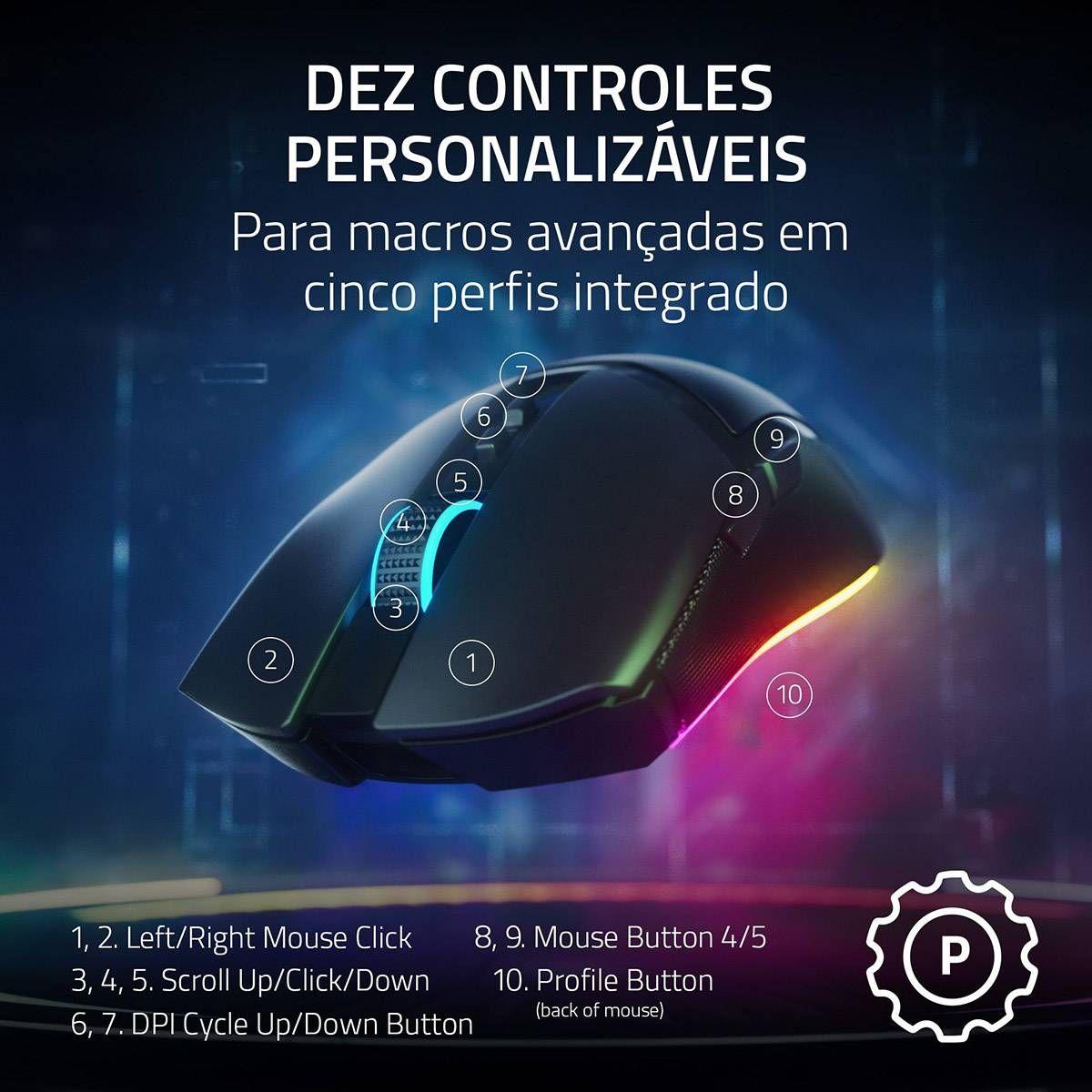Rato RAZER Cobra Pro (Mão direita - 30000 DPI - Ótico - Preto), miniatura 3