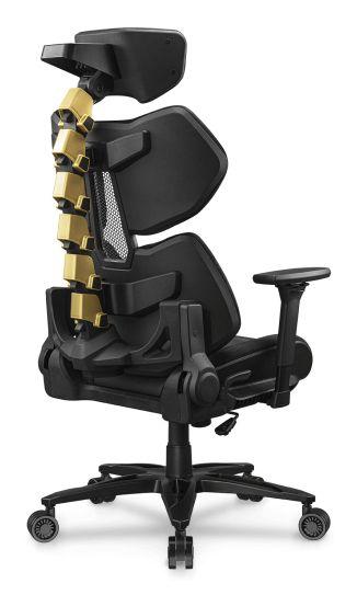 Cadeira Gaming COUGAR Terminator Elite Gold (135 kg - 90-150° - Preto, Dourado - Preto e Dourado), miniatura 4